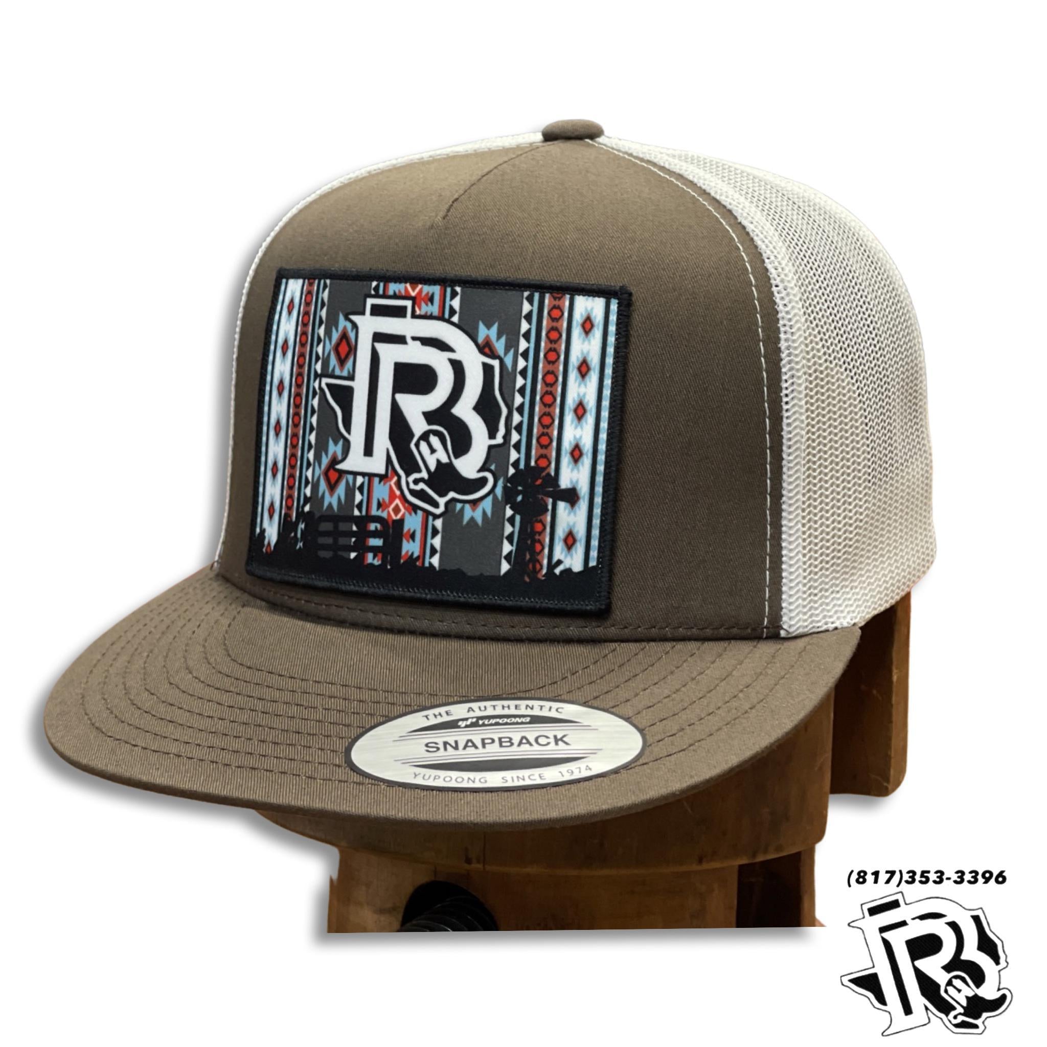 “ WINTER “ | AZTEC PATTERN BR LOGO CAP BROWN / WHITE
