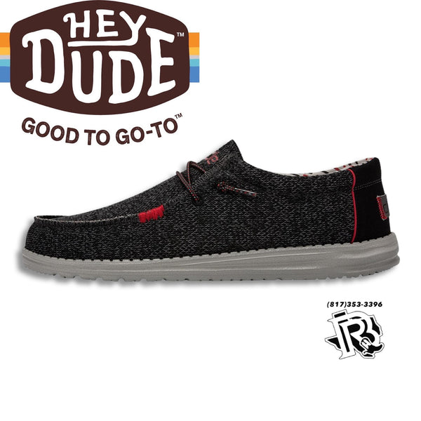 HEY DUDE  MEN\'S WALLY SOX NEON  HIGH RISK Wally Sox - Neon High Risk Red | Parallel main image 2