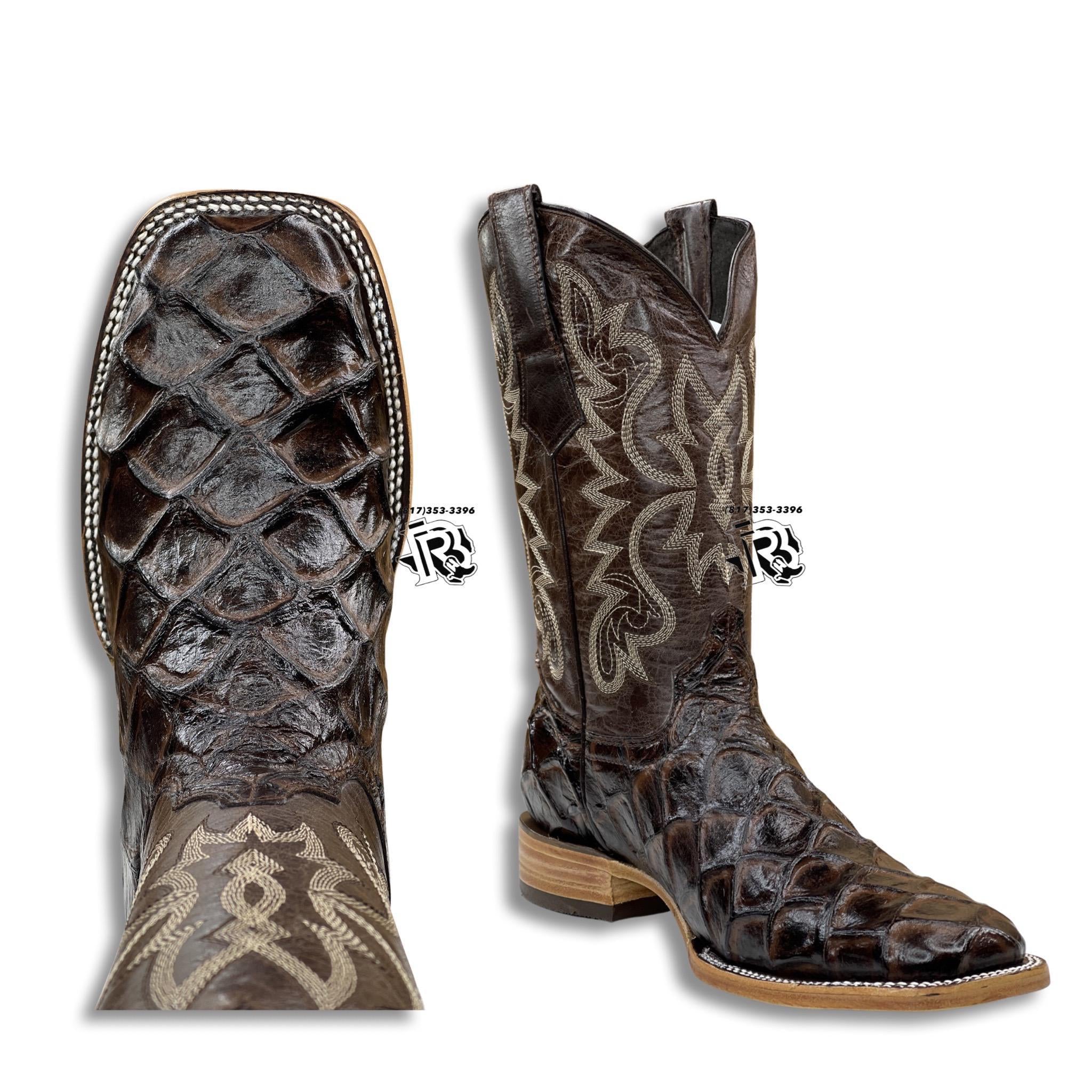 “ Jesse “ | MEN WESTERN SQUARE TOE BOOT PRINT