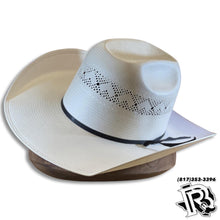 Load image into Gallery viewer, “ HIGH POINT “ | COWBOY STRAW HAT IVORY