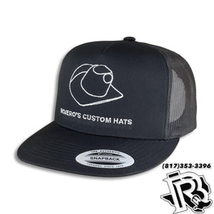 CUSTOM HATS | BR CAP BLACK / BLACK