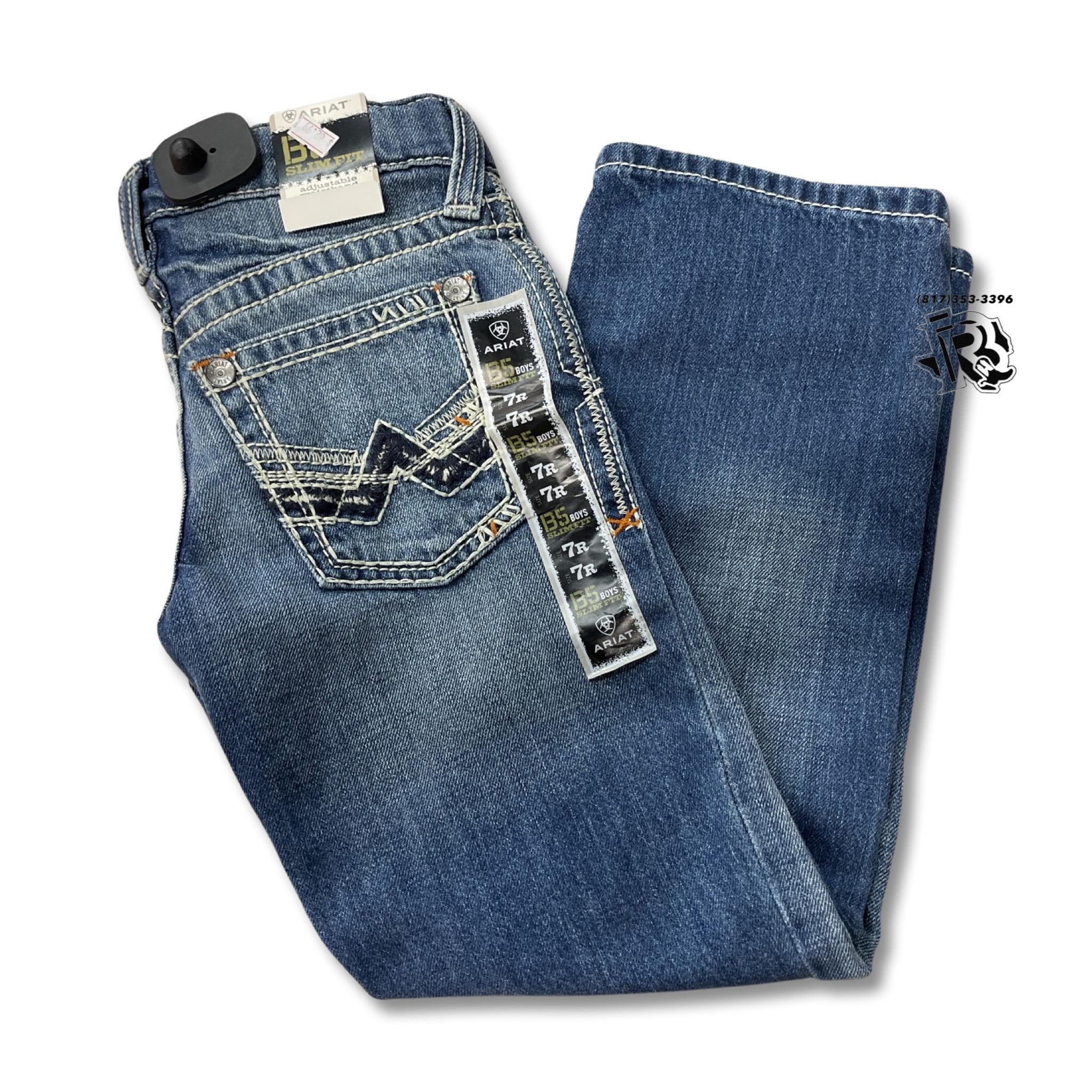 “ Karter “ |Ariat Slim Fit Kids Western Jeans 10018347