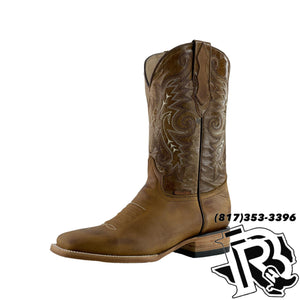 BUCKSKIN HONEY | MEN SQUARE TOE BOOTS