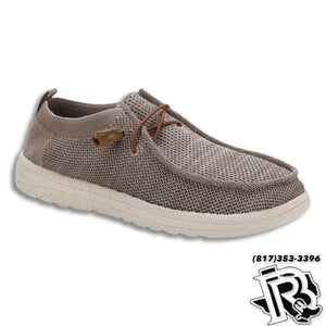 “ MICHAEL “  | BEIGE MEN'S CASUAL CANVAS SHOE EM2034