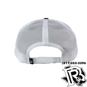 Hooey  CAPS | Grey and White 6-Panel Trucker with Patch
