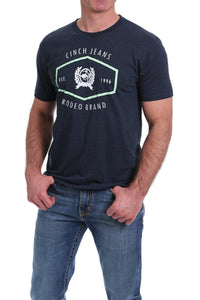 MEN'S FRONT LOGO TEE - NAVY MTT1690383
