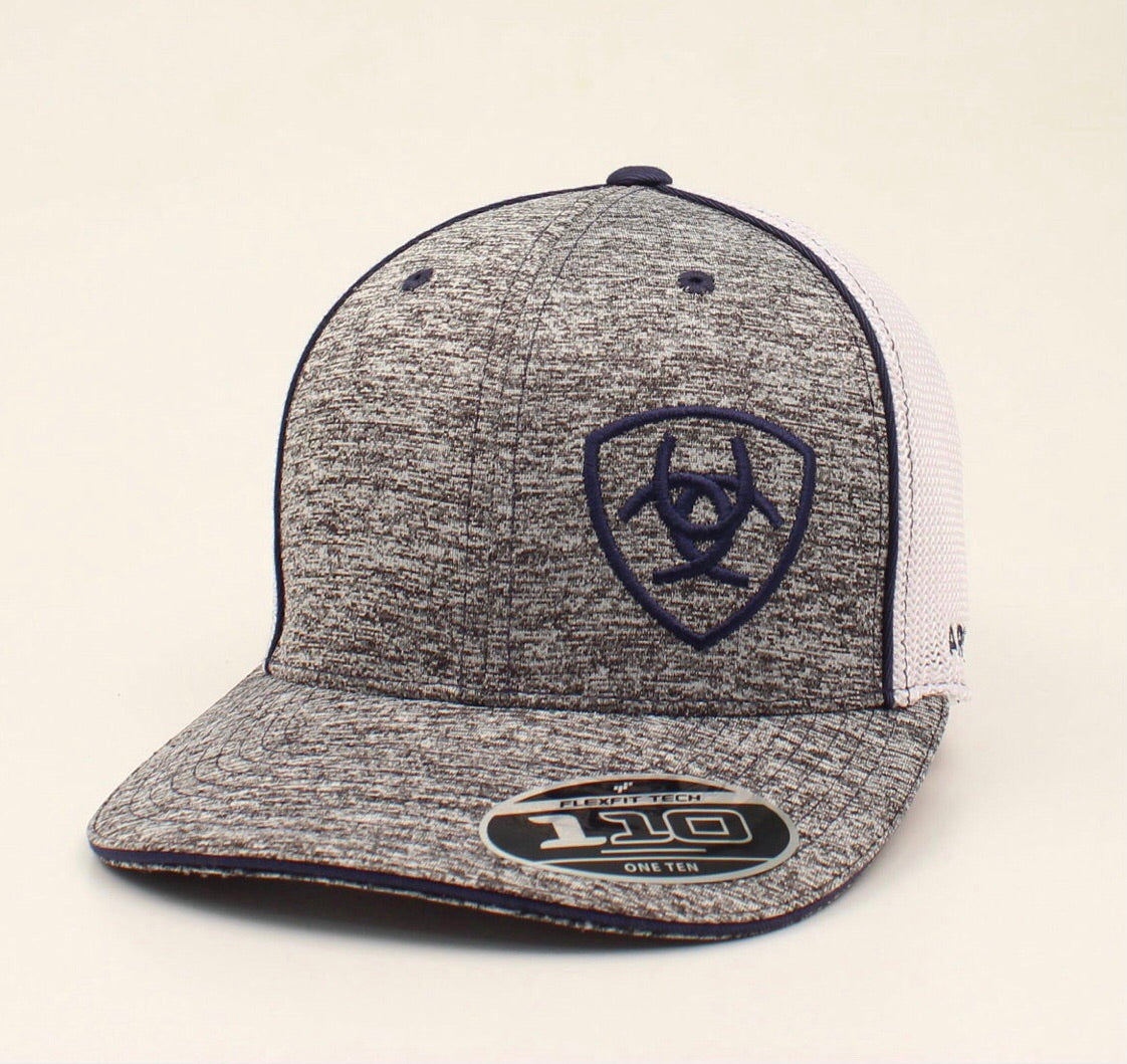 Navy Blue/Heather Gray Ariat Cap