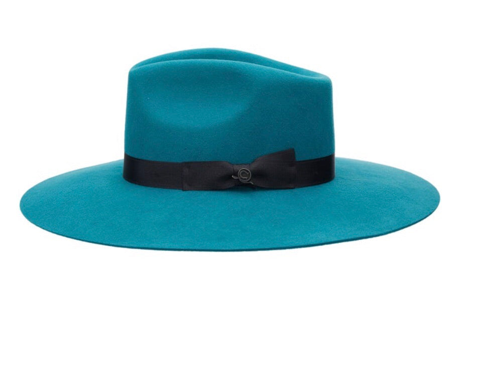 CHARLIE 1 HORSE HIGHWAY FELT - TEAL OR TURQUOISE