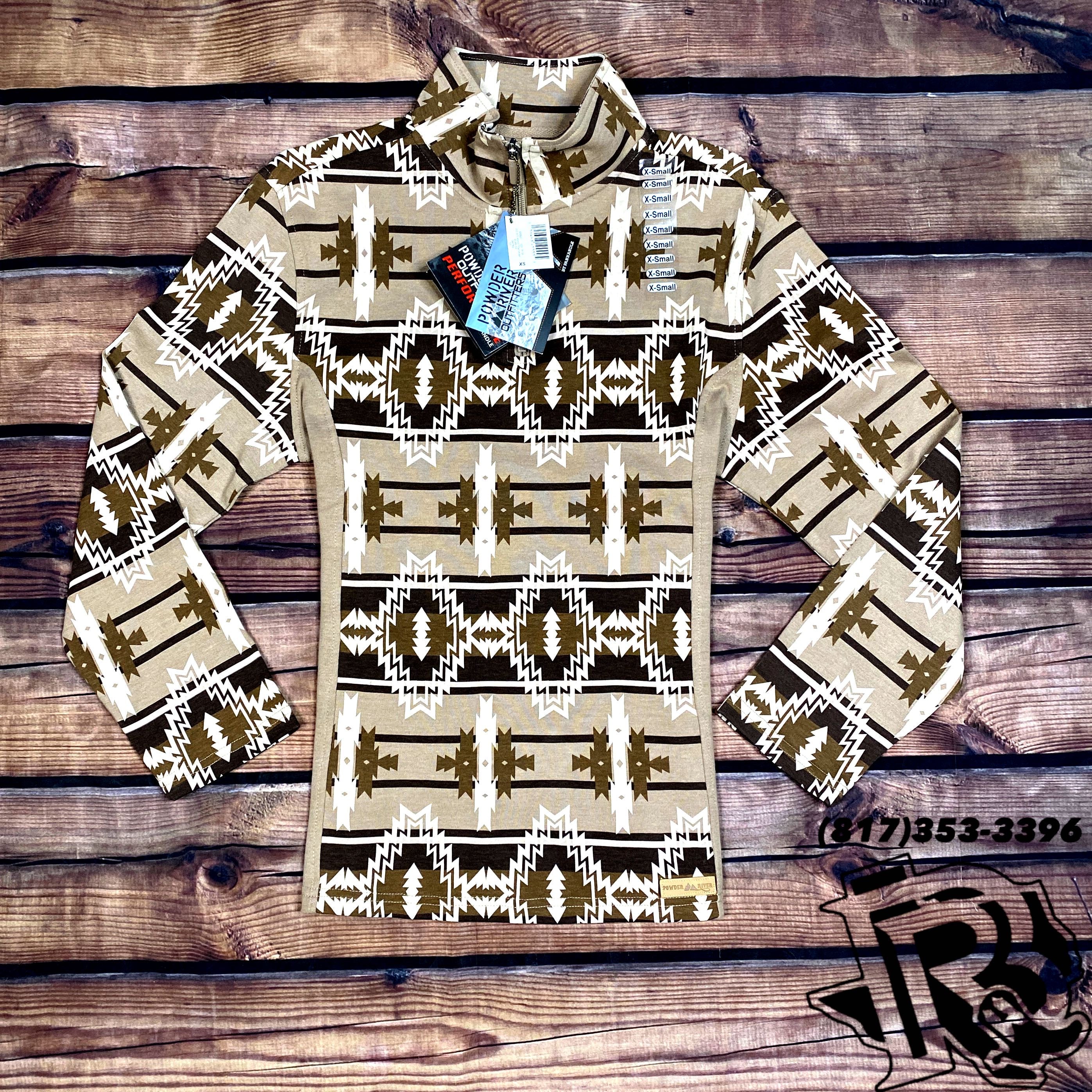 Powder River Outfitters Mens Pullover 1/4 zip 91-6658