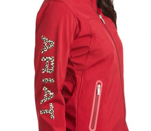 Load image into Gallery viewer, WOMENS ARIAT NEW TEAM SOFTSHELL JACKET CHEETAH (10037397)