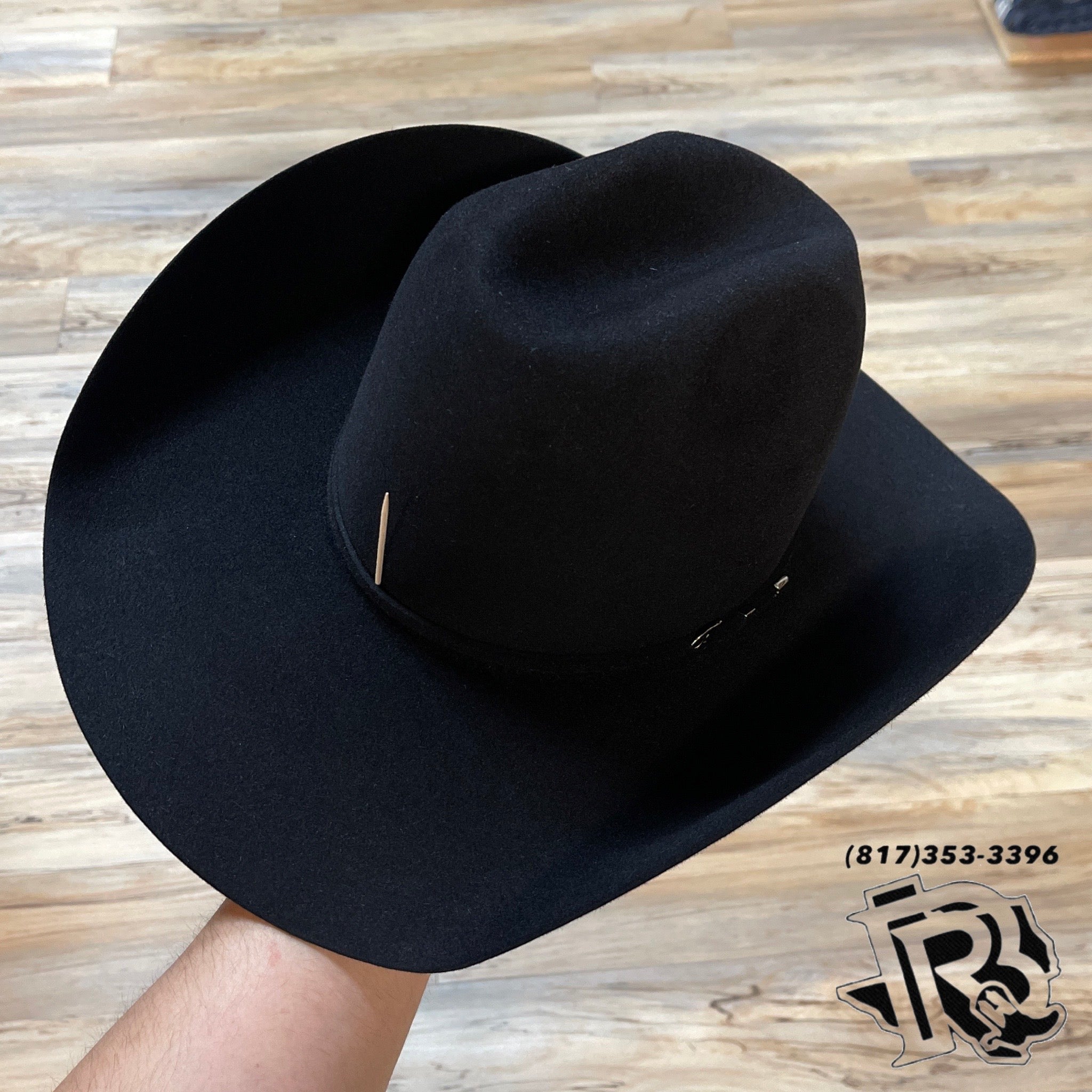 10X BLACK | RODEO KING COWBOY FELT HAT