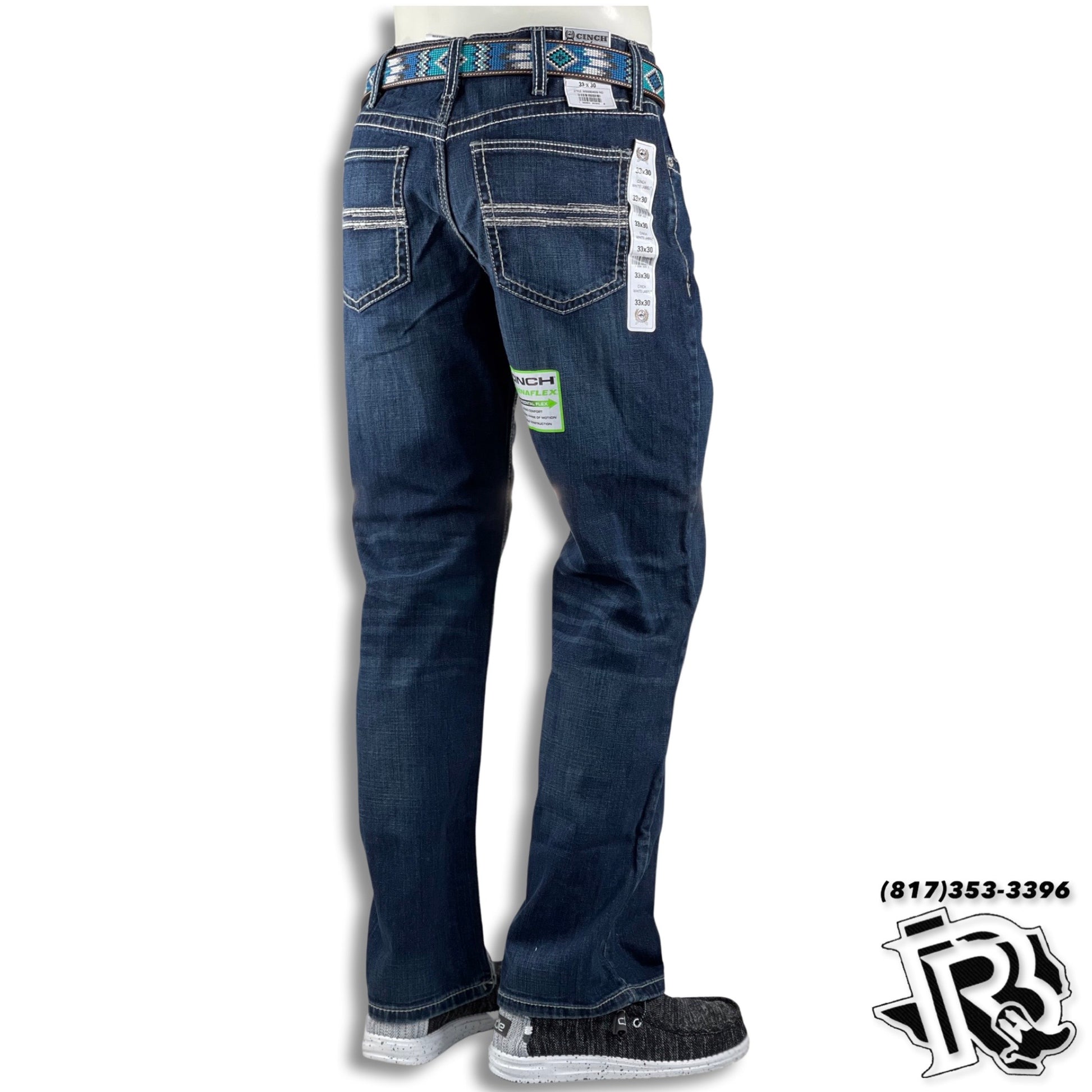 CINCH WHITE LABEL DARK STONE JEANS MB92834039 WHITE LABEL – Botas 