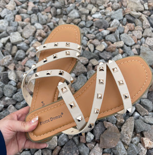 IMPRESS SANDALS (NUDE)
