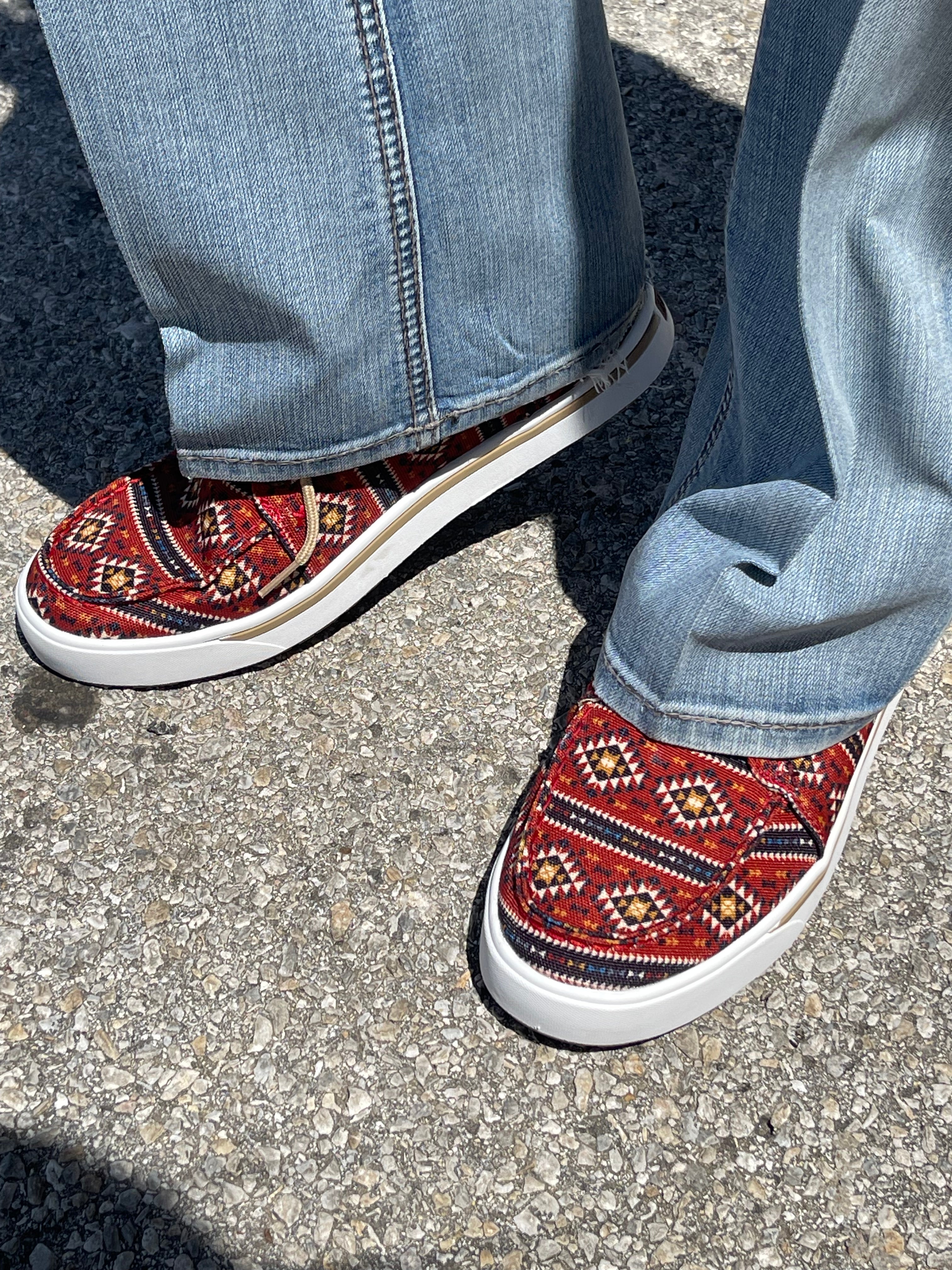 “ Cristo “ | MEN’S TWISTED X SHOES RED AZTEC  MHYC028
