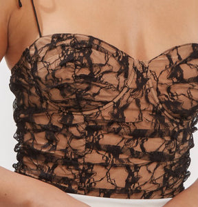 TINA BLACK BODYSUIT