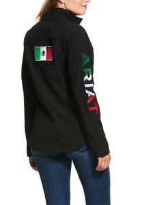 “ Isla “ | WOMEN ARIAT JACKET BLACK MEXICO FLAG 10031428