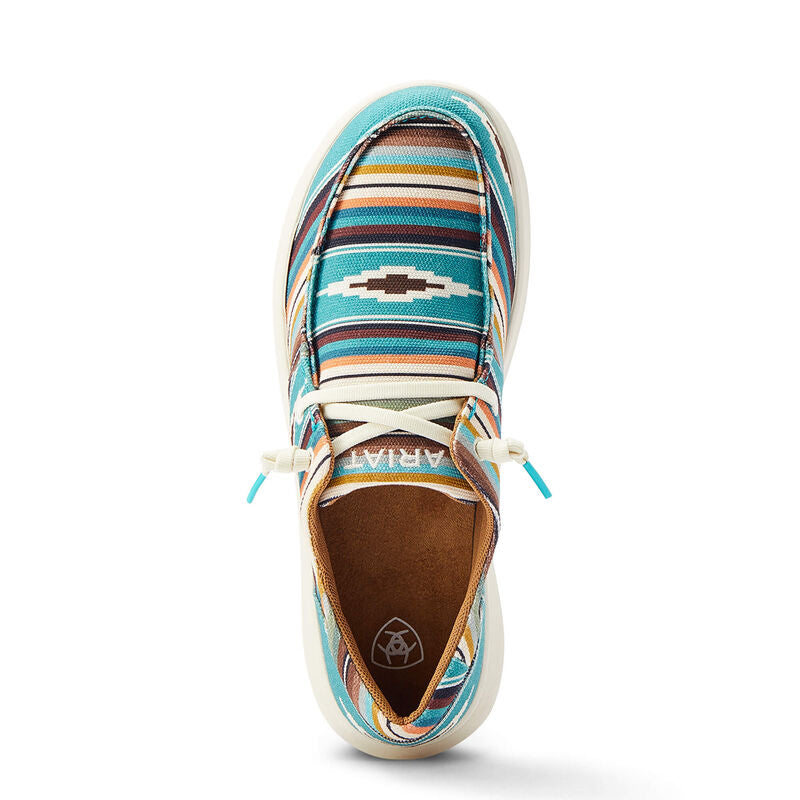 Womens hilo turquoise serape ARIAT | 10044590