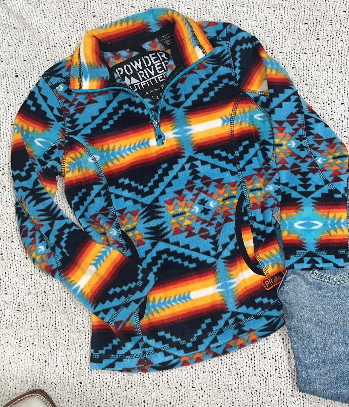 Aztec quarter hotsell zip pullover