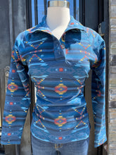 Load image into Gallery viewer, “ Alayah “ | WOMEN ARIAT SWEATER MULTI COLOR BLUE 10041810