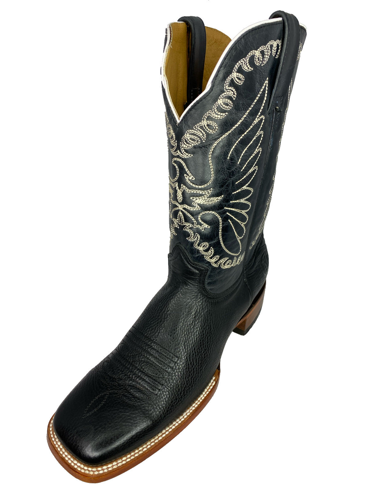 SQUARE TOE BOOT OKLAHOMA BLACK MOH210