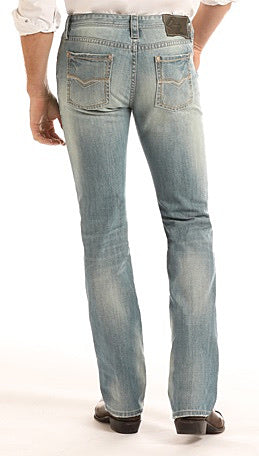Revolver Slim Fit Straight Leg Reflex Jeans in Light Wash Style Number M1R9274