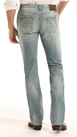 Revolver Slim Fit Straight Leg Reflex Jeans in Light Wash Style Number M1R9274