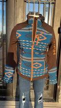 Load image into Gallery viewer, “ Mariana “ | WOMEN CINCH AZTEC WESTERN  JACKET BROWN BLUE MAJ9858001