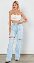 Load image into Gallery viewer, CANDANCE STRAIGHT JEANS