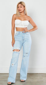 CANDANCE STRAIGHT JEANS