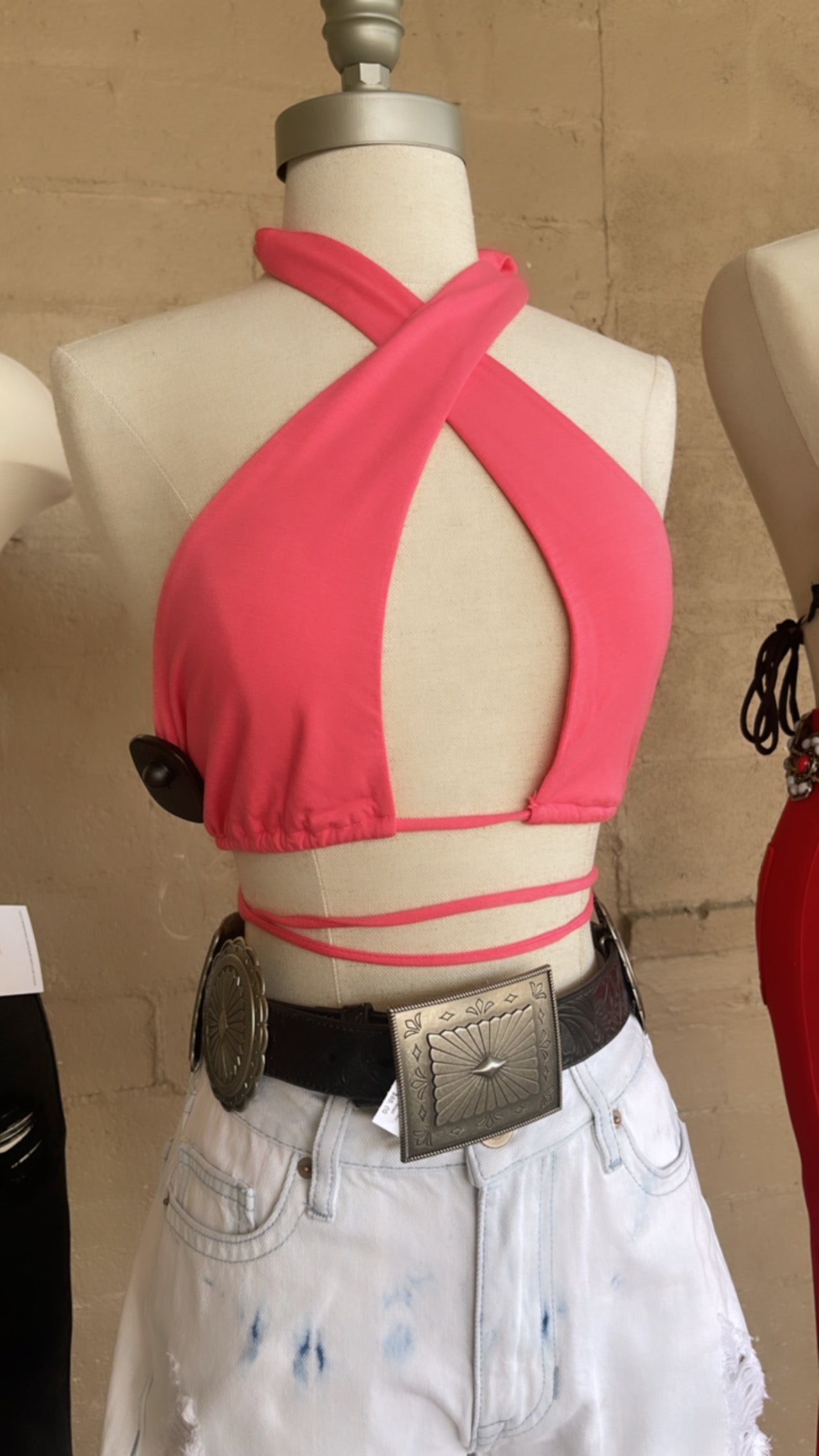 JANET PINK TOP
