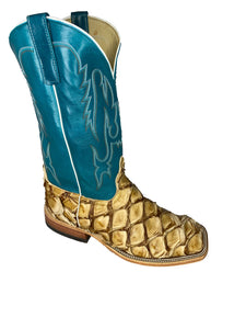 ANDERSON BEAN | FIS-H MEN SQUARE TOE WESTERN BOOTS