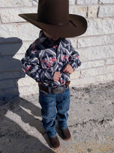 Load image into Gallery viewer, BOY&#39;S ROCK ROLL SHIRT (B8S7057)