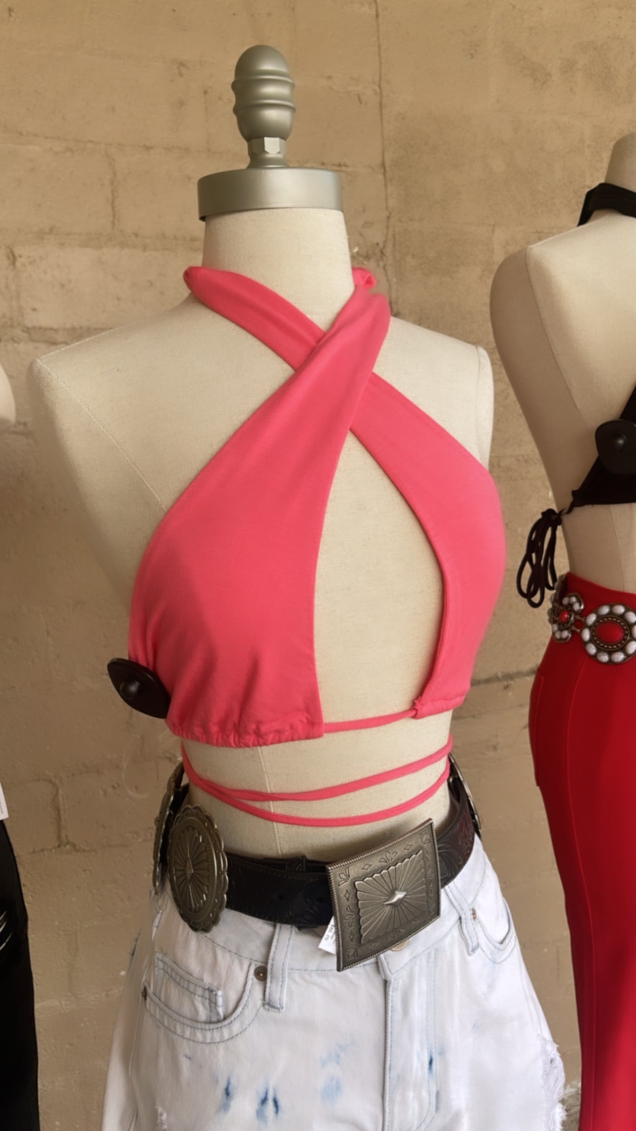JANET PINK TOP