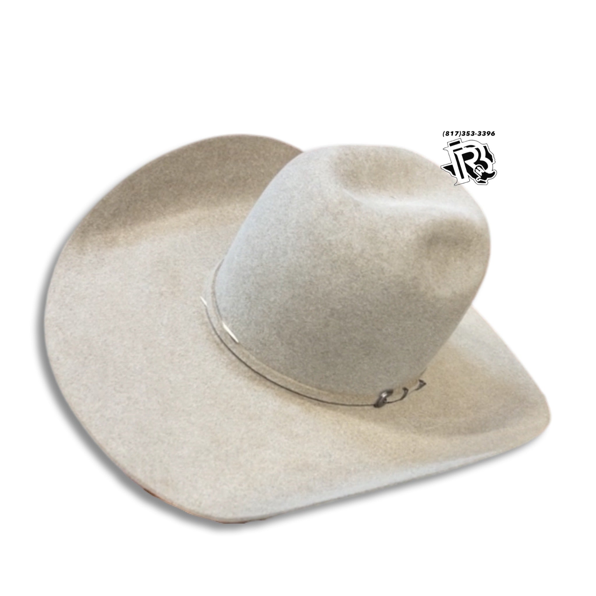 7X (natural) ASH | RODEO KING FELT COWBOY HAT