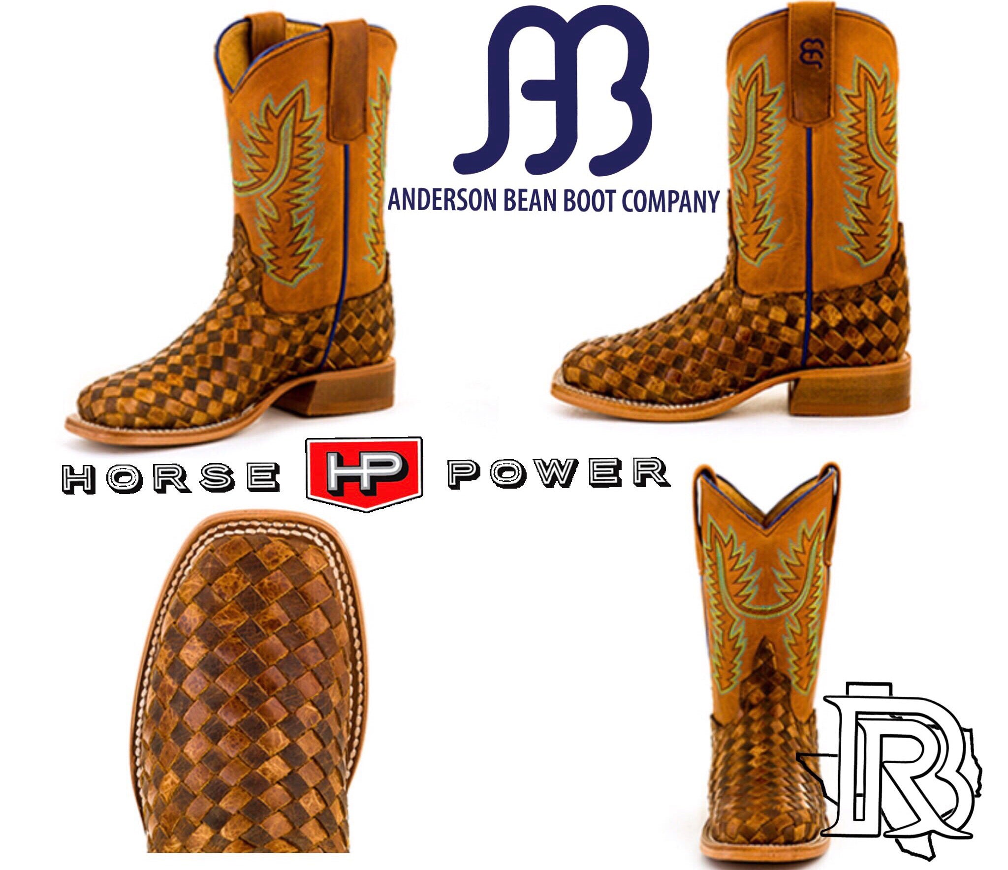 Anderson Bean Kids Boots - Unbeweavable Toast / Antique Bison / Honey Crazyhorse HPK7068