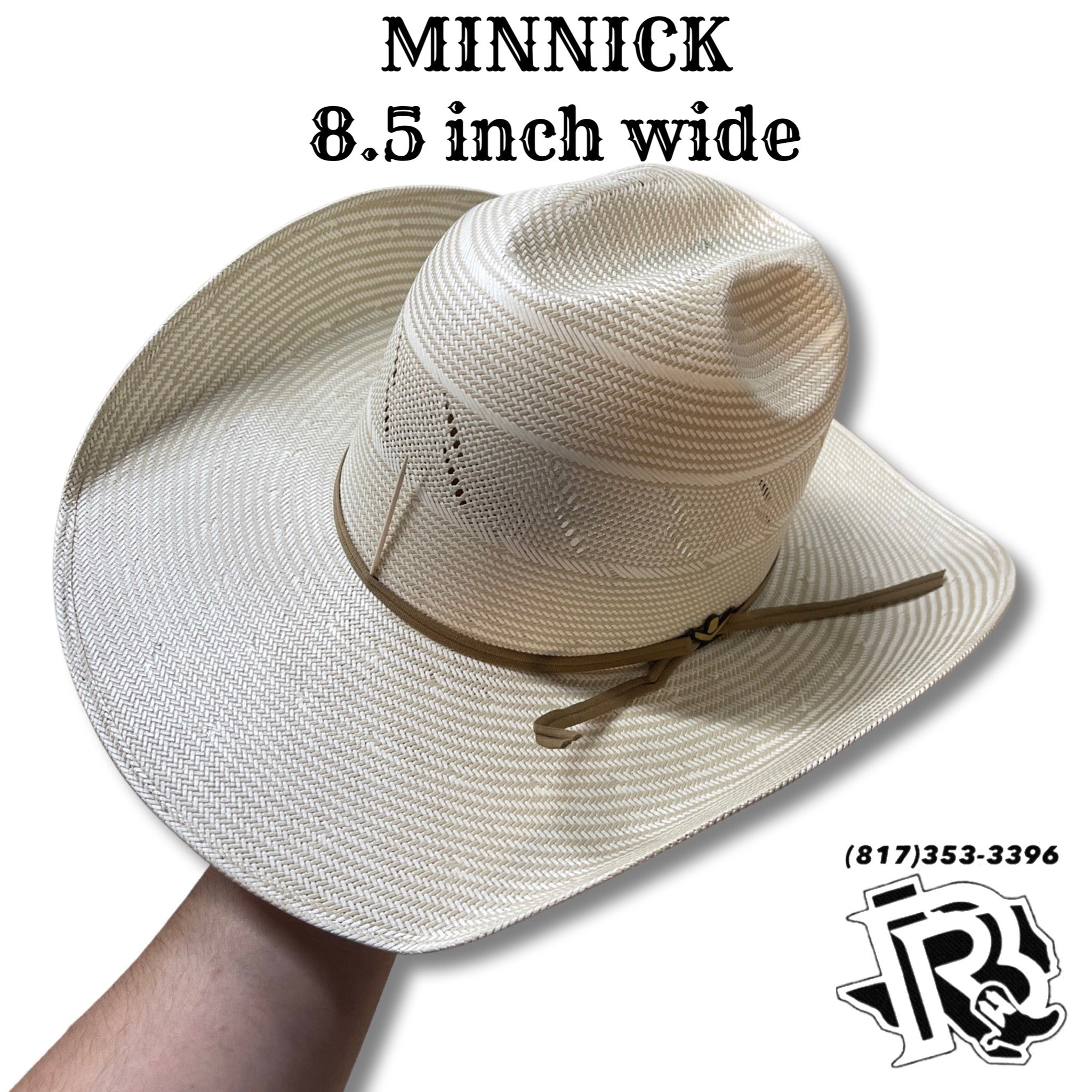 “ SCAR “ | MEN COWBOY STRAW HAT