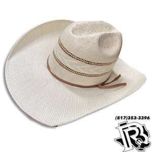 “ George “ | TWISTER BANGORA HAT IVORY/TAN COWBOY HAT T71858