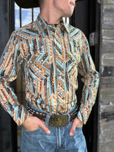 Load image into Gallery viewer, “ Diego “ | ROCK &amp; ROLL LONG SLEEVE SHIRT MULTI COLOR RRMSOSR09J