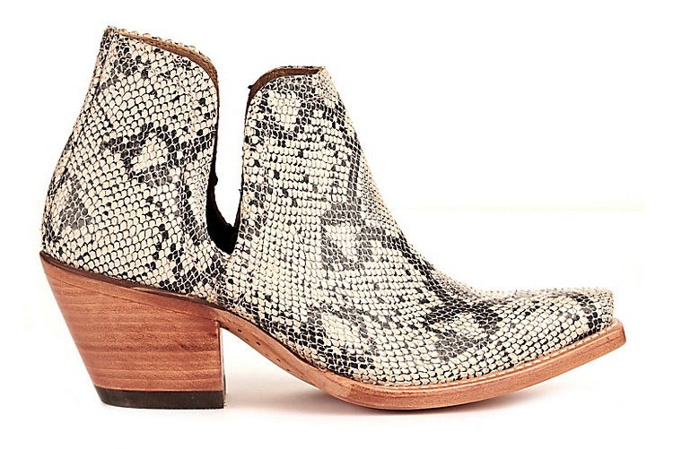 WOMEN'S ARIAT DIXON BLK WHT SNAKE (10034043)