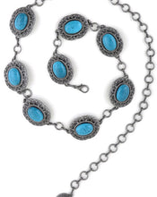 Load image into Gallery viewer, SILVER BLUE BELT