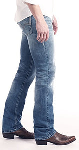 Revolver Slim Fit Straight Leg Reflex Jeans in Vintage Wash Style Number M1R2365 ROCK & ROLL DENIM