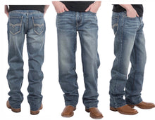 Load image into Gallery viewer, Rock &amp; Roll Denim Men&#39;s Double Barrel Medium Wash V Stitch Straight Jeans Reflex M0S8653