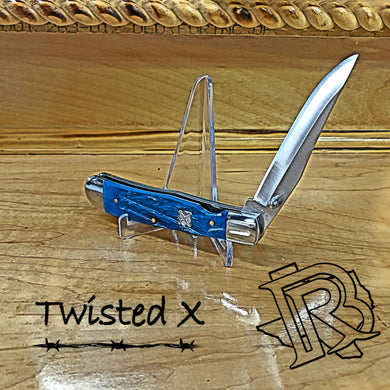 Twisted X Blue Bone Trap Knife (Xl4020)