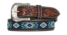 Load image into Gallery viewer, “ BRADLEY “ | TWISTED X MEN SOUTHERN WESTERN BEADED COWBOY BELT XIBB-101