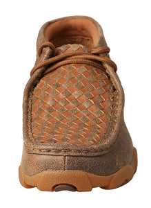 TWISTED X: KIDS BOMBER/TAN BASKET WEAVE  |YDM0030