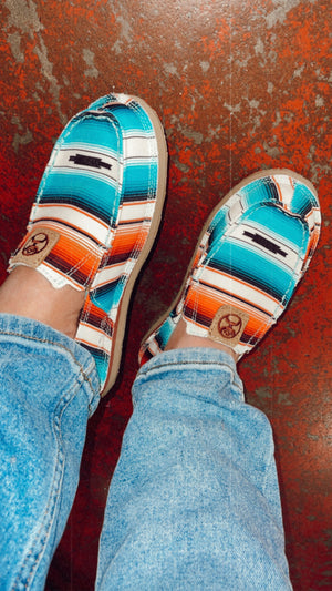 Woman’s twisted x “sunset serape" | WHYCL01