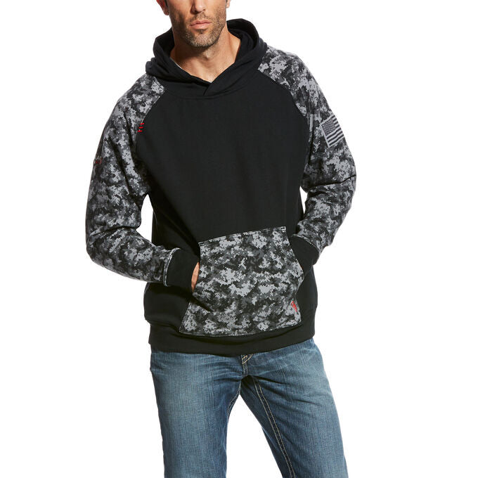 ARIAT MEN'S FR DuraStretch Patriot Hoodie 10023989
