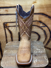 Load image into Gallery viewer, LIGHT BROWN BOOTS HANDMADE SQUARE TOE