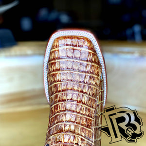 BR BOOTS : Caiman BELLY TAN (panza de caiman tan)