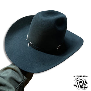 “ Joel “ | MEN WOOL COWBOY HAT BLACK OPEN CROWN